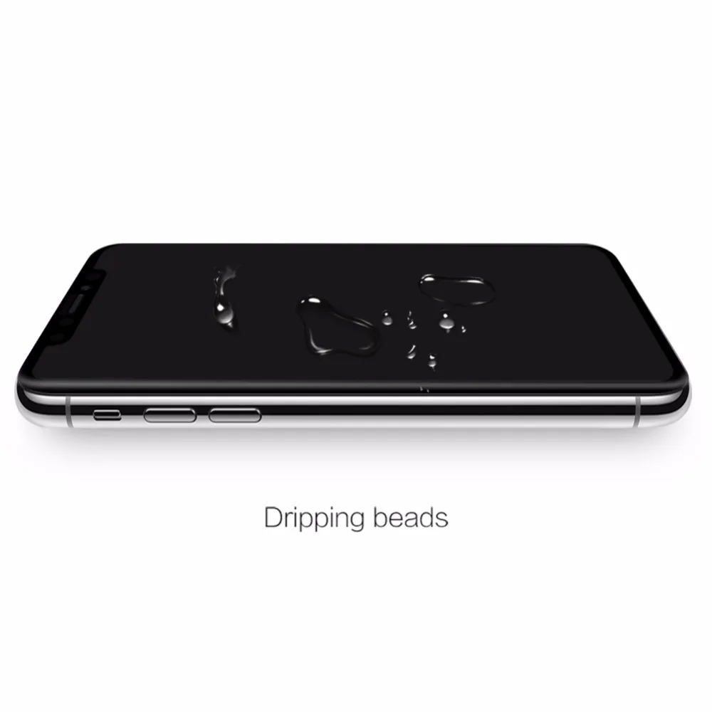 Защитное стекло Nillkin для iphone X тонкое закаленное с закругленными краями AP + Max 3D 5 8