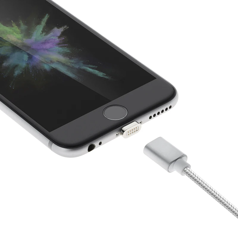 Moveski M3 2 в 1 Магнитный зарядный кабель darrint Lighting и Micro USB для синхронизации с