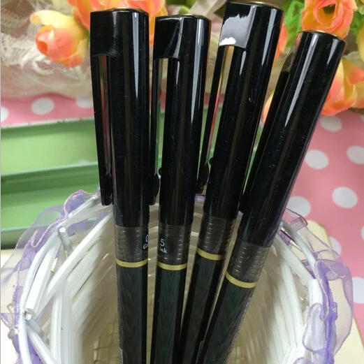 Исследование канцелярские ретро Простой Черный Стиль 0.5 мм иглы гелевая ручка.