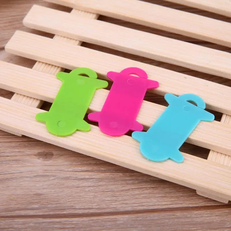 10 шт. пластиковая красочная нить намоточная доска инструмент пряжа пластина