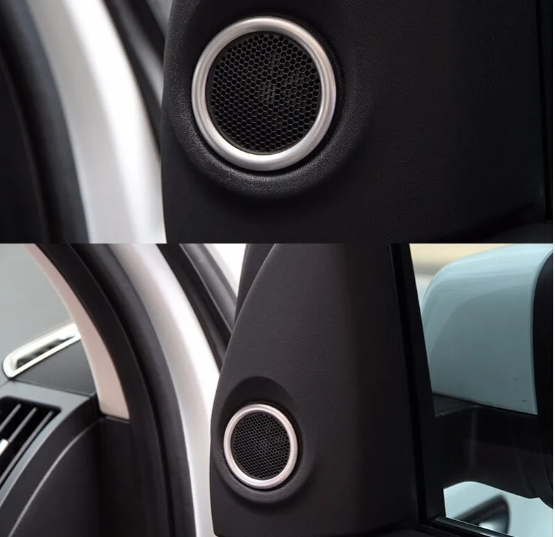 ABS хромированная отделка Высокий звук покрытие кольцо украшения 2 шт./компл.