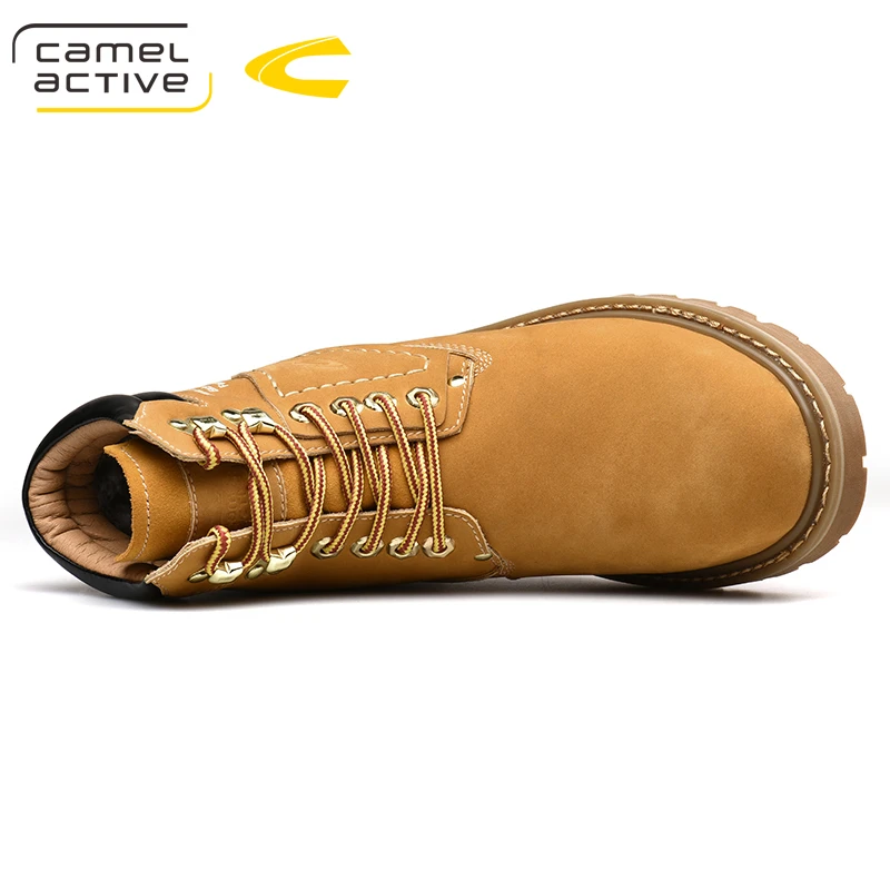 Новинка походная обувь Camel Active зимние кроссовки Lightwei из натуральной кожи для