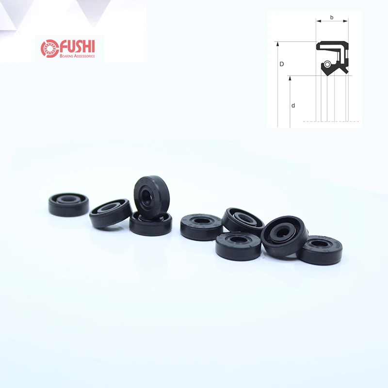 Уплотнительная Прокладка TC 10*22*23*24*25*28*30*32*35*5*6*7*8*10 мм 10 шт. аксессуары для подшипников NBR стандарт нитриловой резины сальники