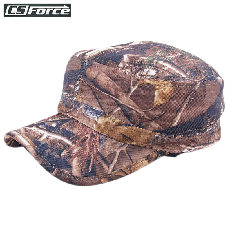 Новая тенденция Военная Униформа камуфляж шляпа Кепки Защита от солнца Hat FlatCap