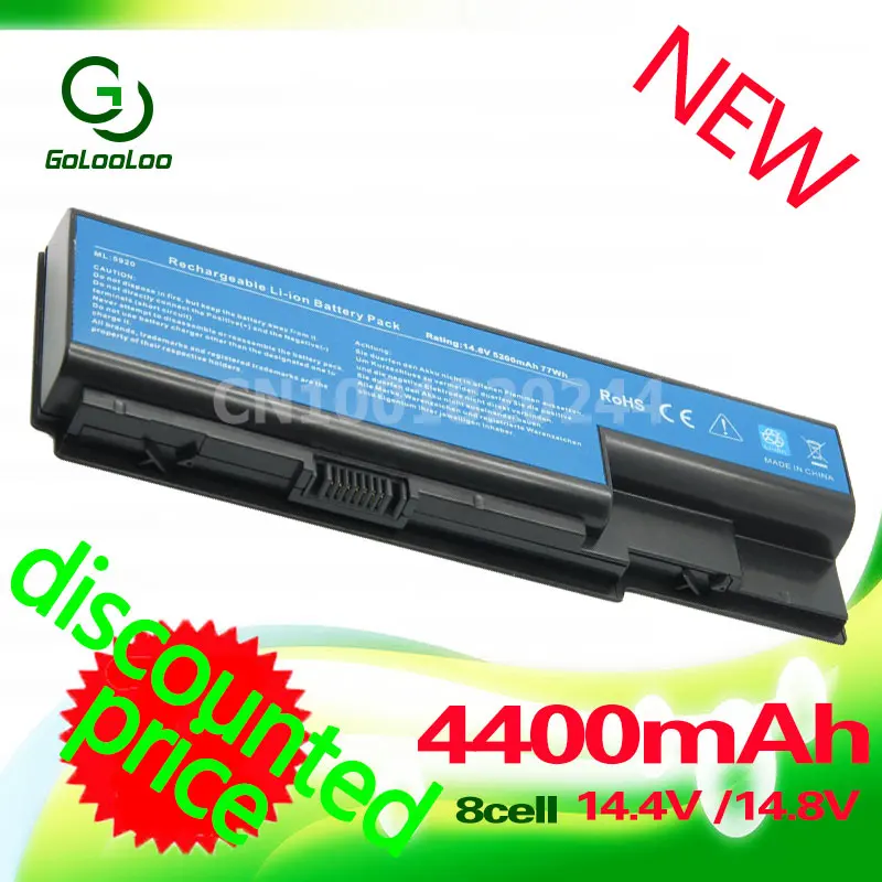 Golooloo 4400MaH лаптоп с Батарея для acer Aspire MC7310u MC7321u MC7801u MC7803u MC7804h MC7805e MC7825u MC7833u MD7309u