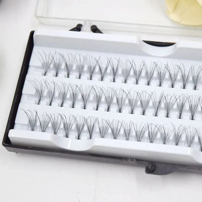 60 шт./компл. индивидуальная черная искусственная норка ручная работа Ложные