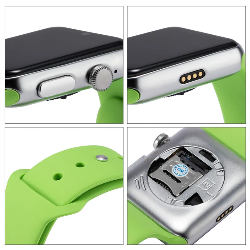 Для apple watch DM09 поддержка sim карты независимая музыка Смарт часы для мужчин и женщин