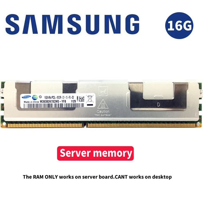 Samsung 16 Гб 16 Гб памяти сервера DDR3 PC3 1066 МГц 1333 МГц 1600 МГц 1866 МГц rf модуль 8500R 10600R 12800R 14900R ECC REG 1866 1600 Оперативная память
