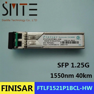 

Finisar флейотический Трансивер SFP 1,25G 1550nm 40 км, одномодовый модуль
