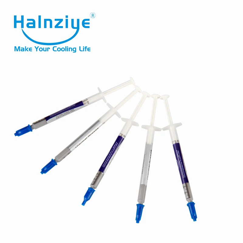 

Grey thermal grease silicone thermal compound and paste apply to cpu gpu high power led light HY510