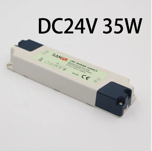 DC24V 35W Viktorovna светодиодный драйвер адаптера питания переменного тока 110 В 220 В к DC 24 в 12 В светодиодный трансформатор освещения для 5050 3528 Светодиодные полосы лампы - Цвет: DC24V 35W