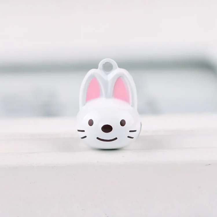 Number4 Зодиак Мультфильм медный колокольчик diy ювелирные аксессуары для домашних животных ткачество колокольчик-брелок - Цвет: Number4