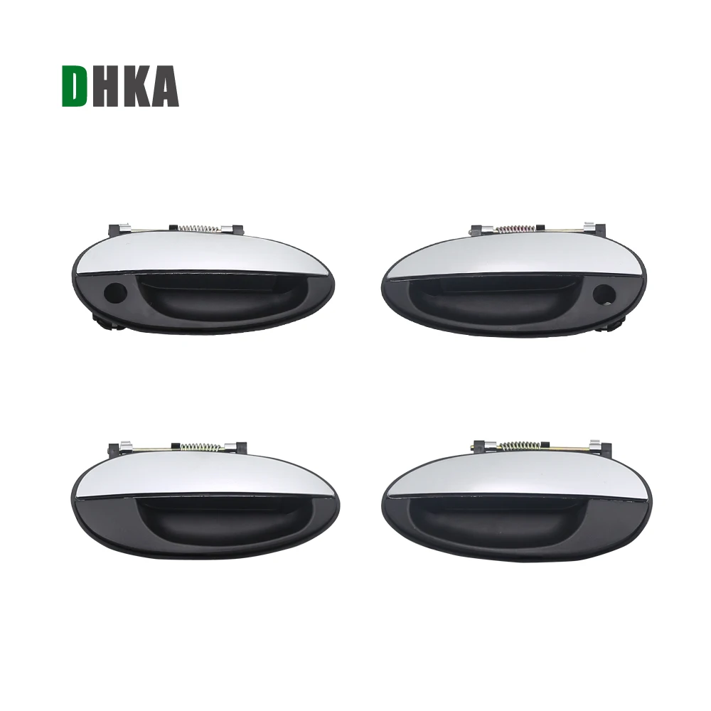 DHKA хромированная наружная дверная ручка для DAEWOO Matiz 1998 2000 2001 2002 2003 2004 2005 OEM: FR:96507784