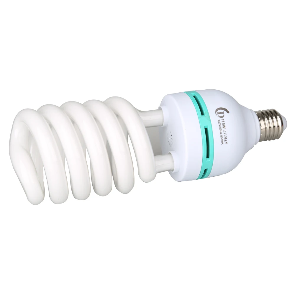 115 W 220 V 5500 K E27 энергосберегающий компактный Флюоресцентный полу спиральная лампа