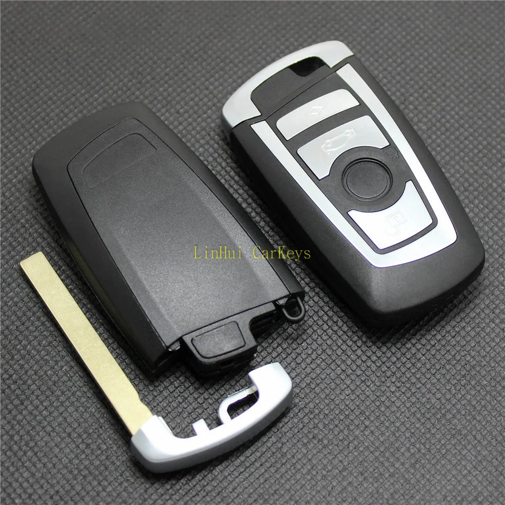 PINECONE для ключа чехол BMW 3 5 7 серия X3 X5 X6 E90 320 520 730 4 кнопки ключи дистанционного