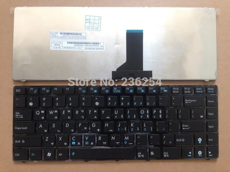 Новая клавиатура KR Korea для ASUS A42J X42 UL30 UL80 X43J K43 X43S K42 P43J UL30A UL30V MP 09Q53K0 528 Клавиатура