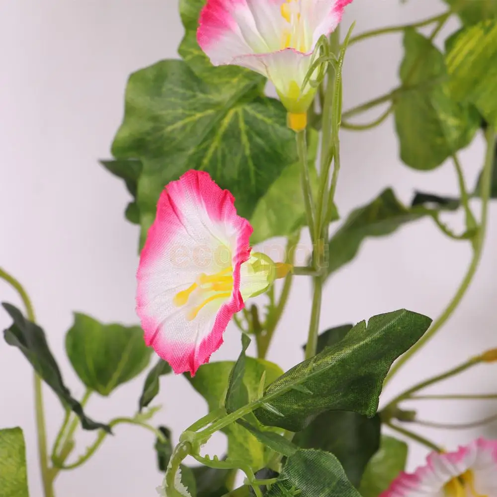 Различные цвета 90 см Искусственный Шелковый цветок подвесной Petunia домашний декор