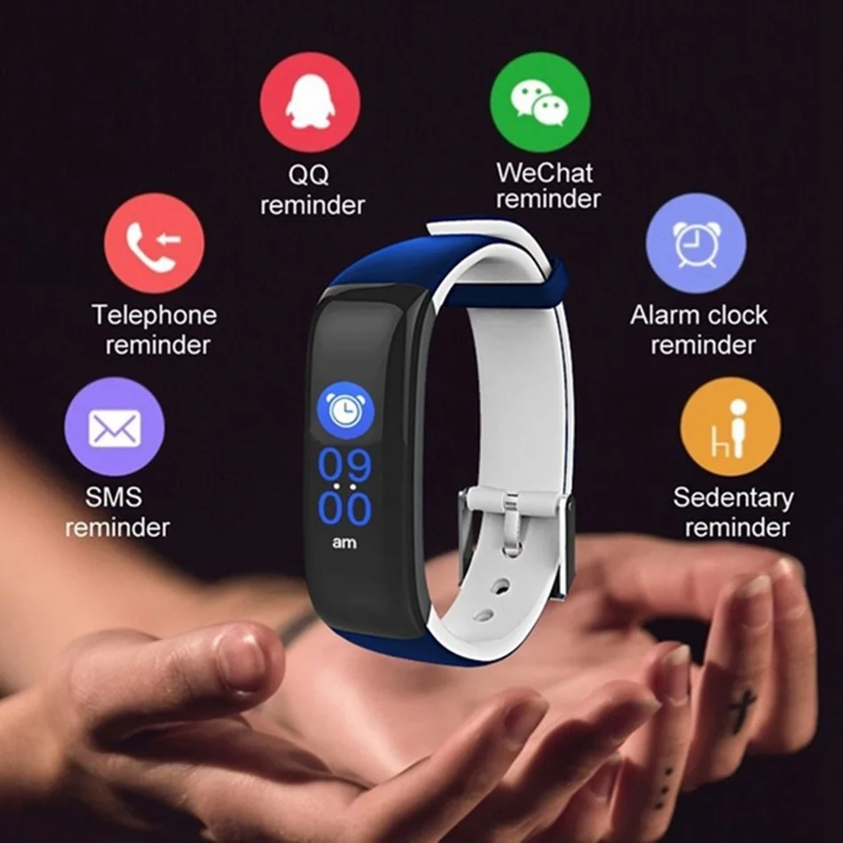 KISSCASE для бега, Bluetooth, чехол для телефона, сумка для iPhone X 7, samsung, Xiaomi, зарядка экрана, умный браслет на запястье, Мобильный смарт-браслет