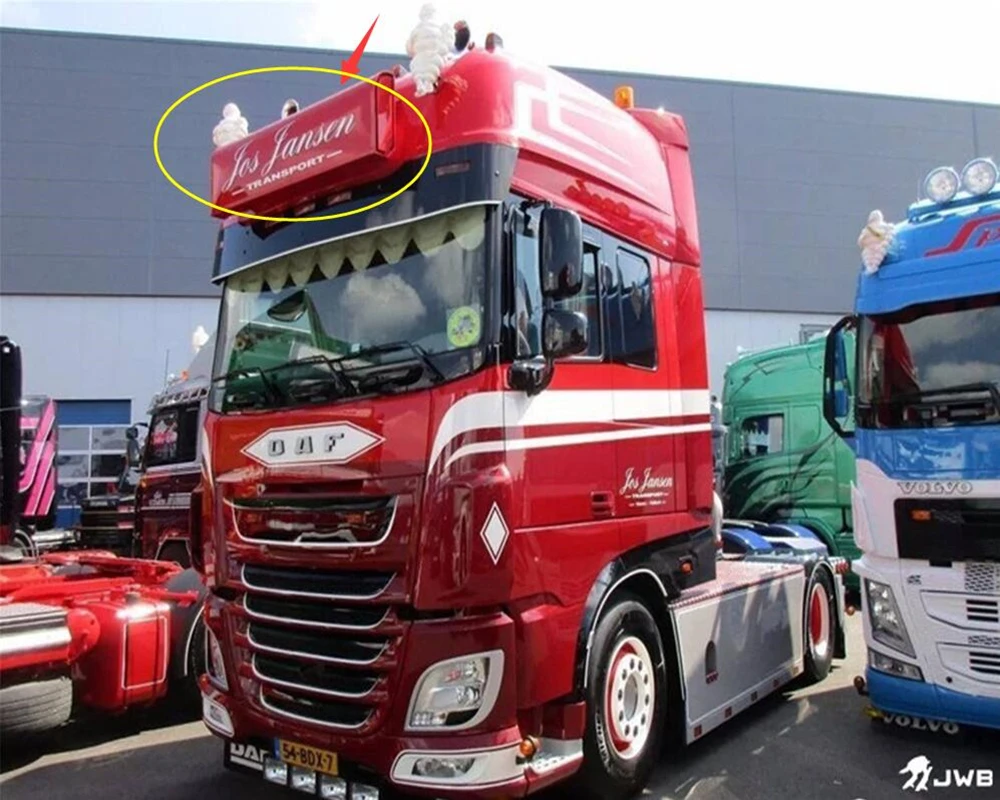 Световой короб scania для рекламы на крыше грузовика с дистанционным