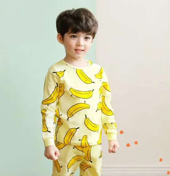 Пижама из 100% хлопка infantil 2017 пижама Кигуруми для детей с длинными рукавами детская