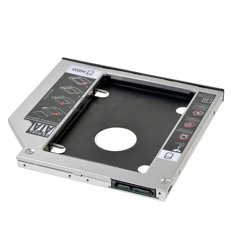 Добавить 2nd SATA 2.5 &quotжесткий диск HDD SSD корпус Caddy адаптер для Lenovo G50 G50-30 G50-70 |