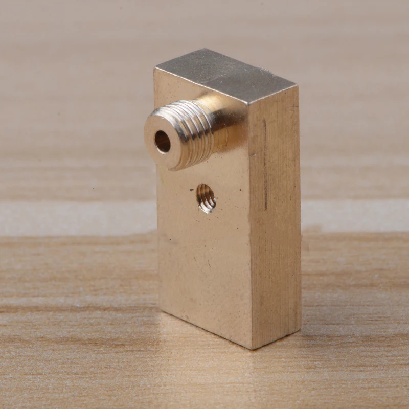 3D printer accessories Ultimaker2UM2 brass nozzle removable copper head split copper head heating block 3D printer accessories Ultimaker2UM2 brass nozzle removable copper head split copper head heating block
