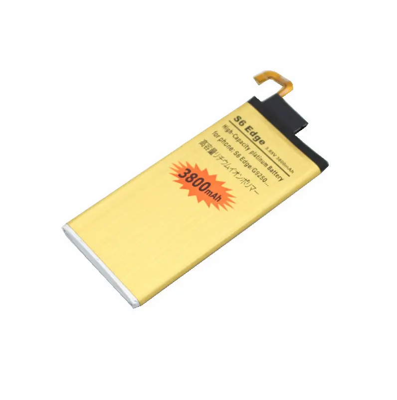 Ciszean 1x3800 mAh EB-BG925ABE запасная батарея золотого цвета для Samsung Galaxy S6 Edge G9250 G925F G925S G925A