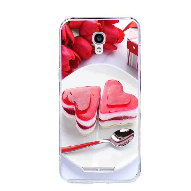 Painted Cover For Alcatel OneTouch Pop 2 M5 Case Silicone Soft TPU Cases 5042 4.5 inch Back Covers Animal Phone Bags |