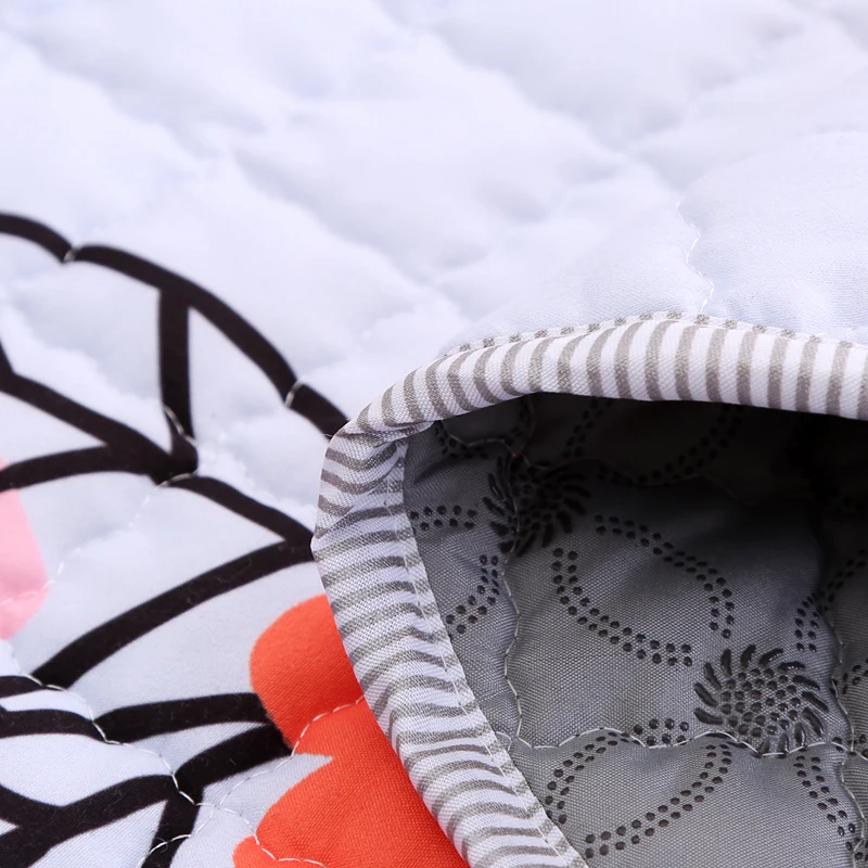 Круглый коврик для детей 1 5 м с рисунком кролика лисы медведя детский ползания