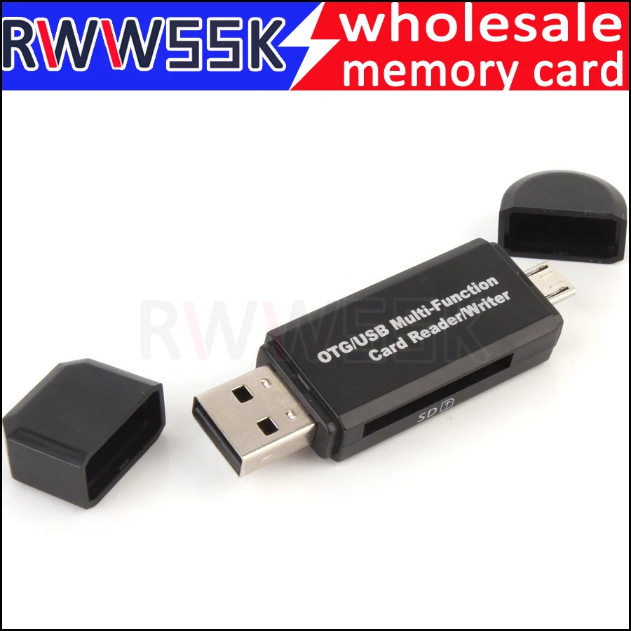 3 в 1 USB 2,0 Многофункциональный TF SD SDHC Устройство чтения карт памяти триплет OTG кард-ридер адаптер