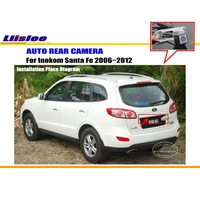 car rear view camera for inokom santa fe 20062012 backup parking cam reverse hole oem hd ccd night vision auto accessories