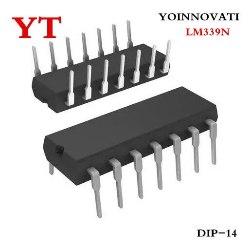 LM339N LM339 DIP 14 IC компаратор QUAD 100 шт./лот|lot lot|lot 100pcslot 10 |