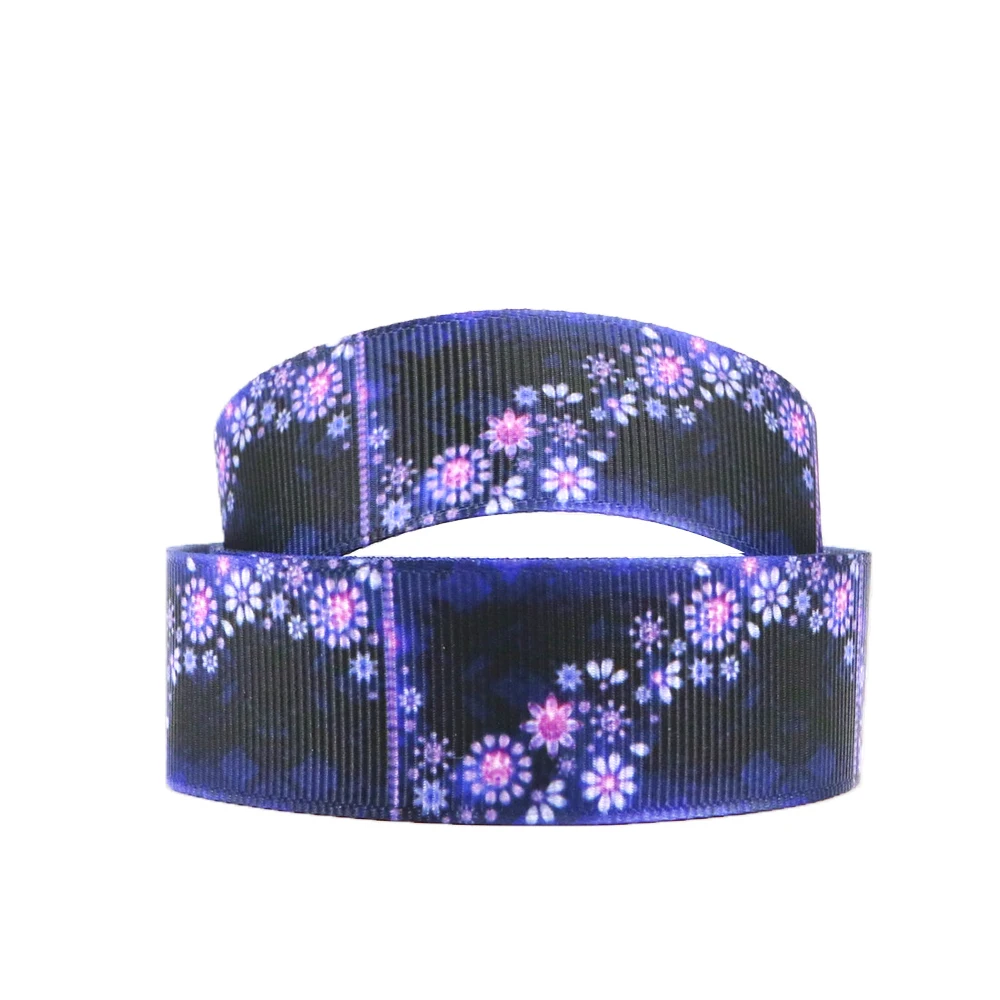1064651001 David accessories " 25 мм Цветок Полиэстеровая корсажная лента 10yds, материалы для ручных поделок, упаковка для свадебного подарка, 10Yc3955 - Цвет: 1064651001