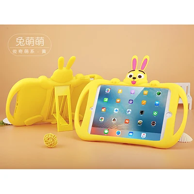 Orange Мультяшный детский чехол для iPad mini 1 2 3, милая задняя крышка, милый чехол для iPad mini 7,9, чехол для планшета, защитный чехол - Цвет: Orange