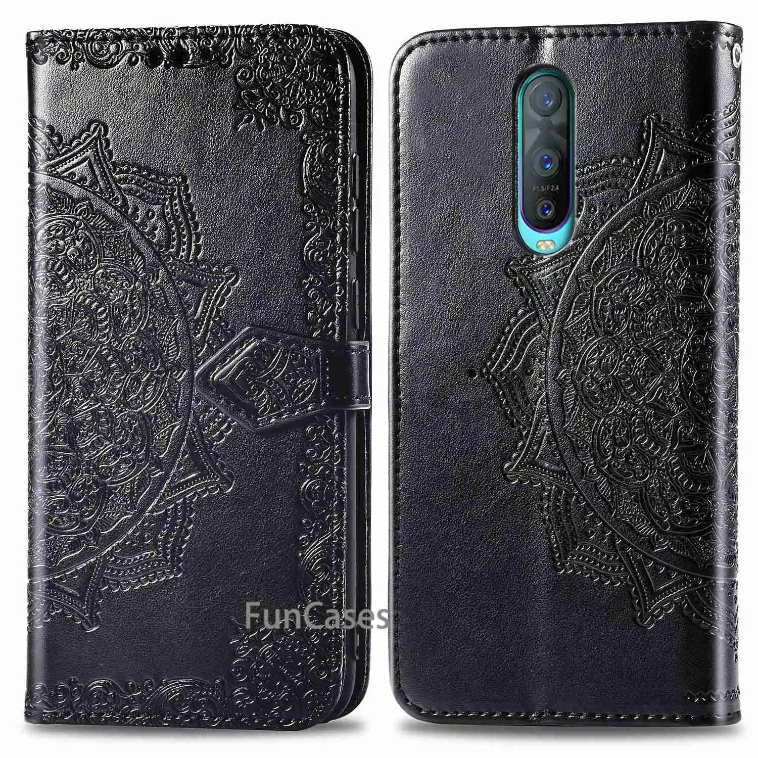 Высококачественный защитный чехол для OPPO R17 Pro Oppo RX17 Чехол Флип Роскошный Кошелек