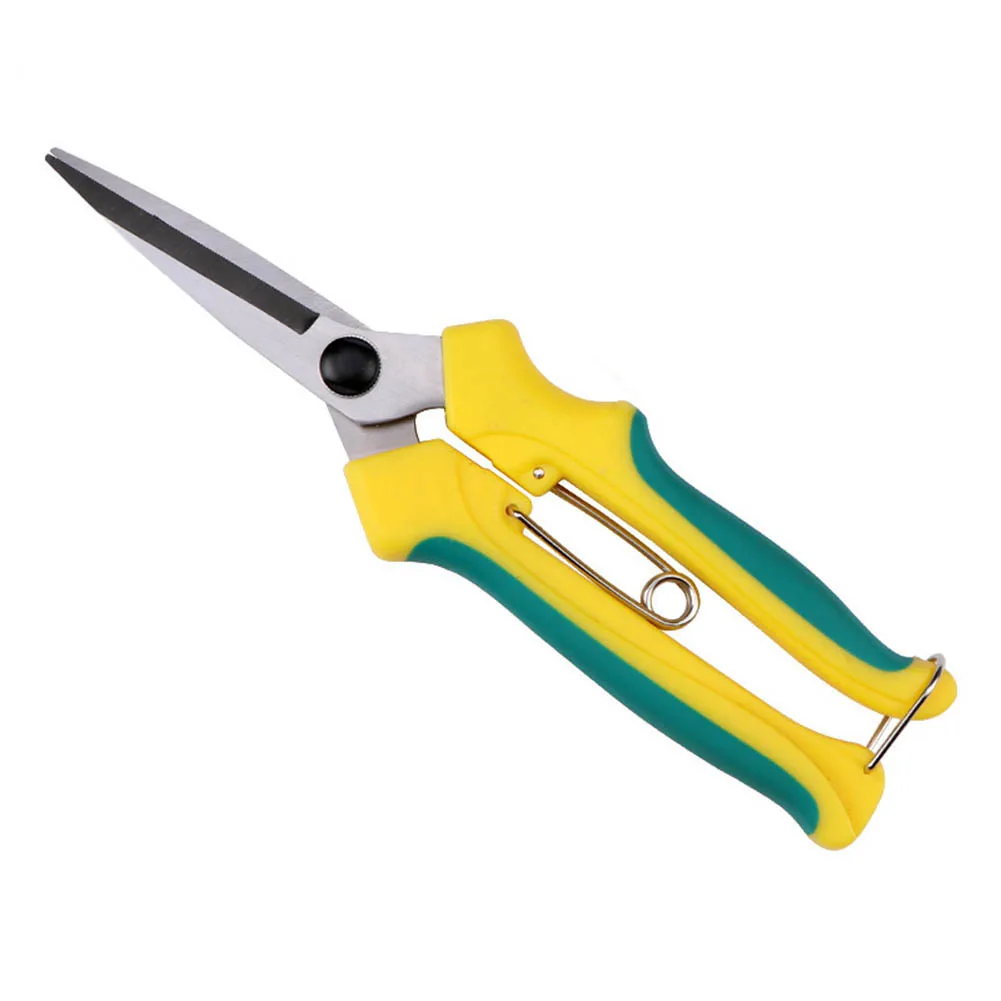

Bonsai Tool Pruning Shears Straight Mouth Fruit Tree Scissors Orchard Dilute Fruit Scissors Gardening Tool WWO66