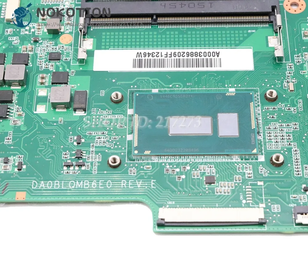 NOKOTION для Toshiba Satellite L50 L50-C материнская плата для ноутбука A000388620 DA0BLQMB6E0 основная плата I5-5200U процессор 930 м графика
