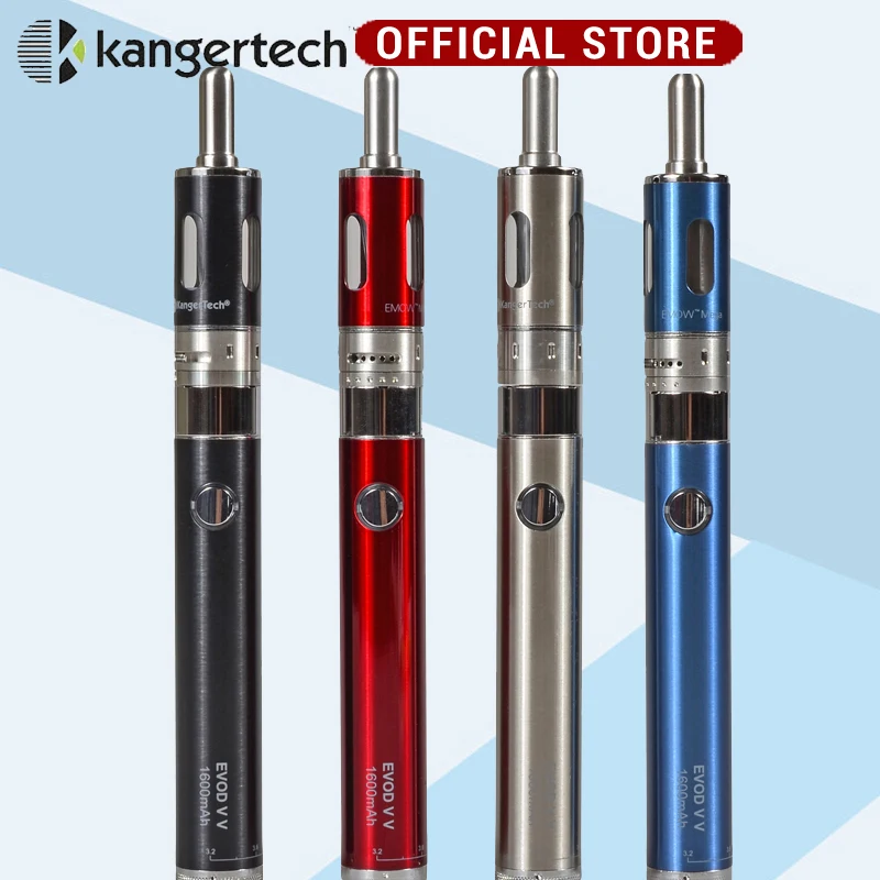 Kanger Emow мега электронные сигареты наборы Kangertech Мега атомайзер 1600mAh батарея с