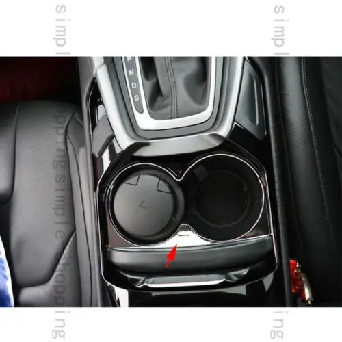 

Chrome water cup holder decoration cover trim For Ford Fusion Mondeo 2013 - 2015