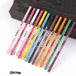 YF1004 волокнистый точильный камень, нефрит, полированный камень, брусок 100*4*1 мм