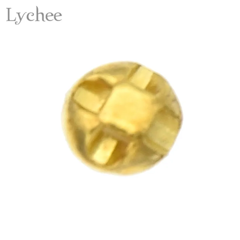 Lychee 100 шт. мини кукла пуговицы искусственный жемчуг бусина хвостовик Кнопка DIY