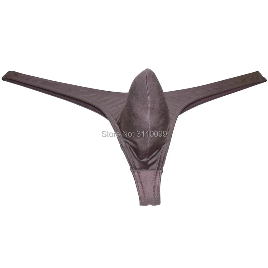 Мужская сумка для увеличения стрингов мягкие и дышащие однотонные стринги