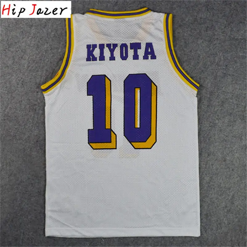 4 Slam Dunk Косплей KaiNan Soichiro Jin 6# Топы Рубашки Shinichi Maki 4# баскетбольная тренировочная форма из Джерси обучение - Цвет: 4