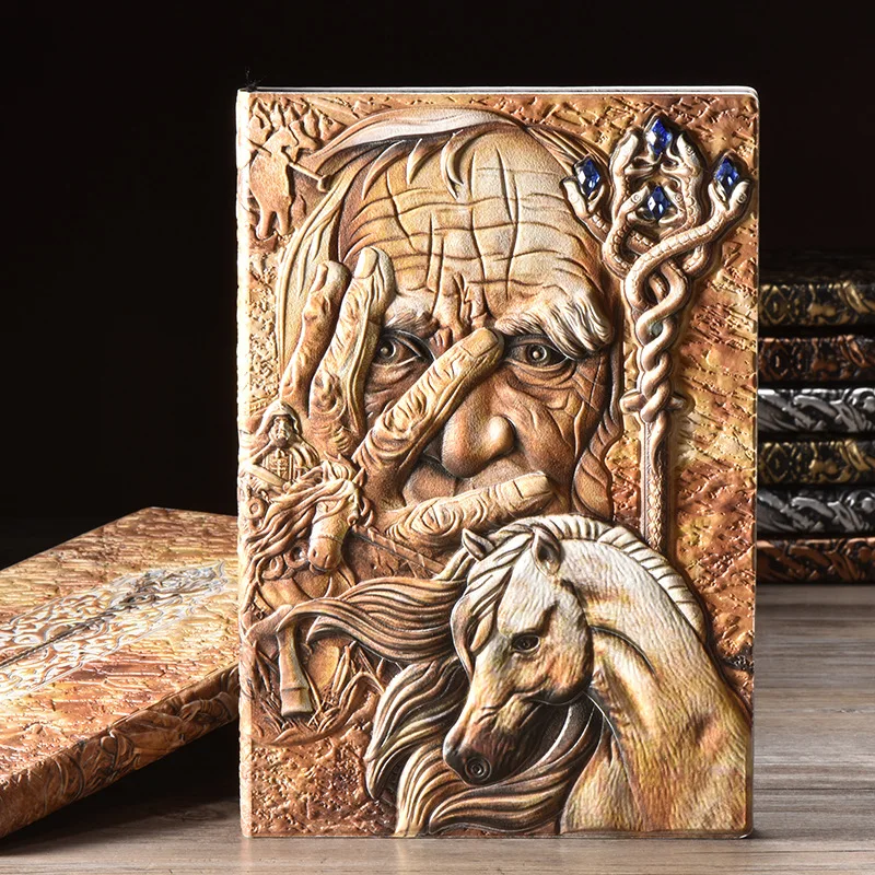 Оригинальный жесткий чехол The Magic дневник книга А5 винтажный кожаный модный