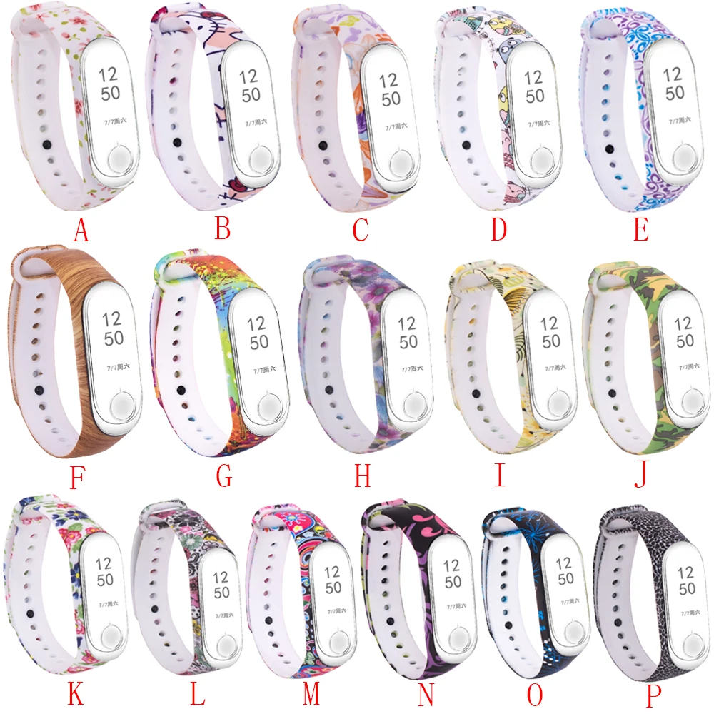 

Tonbux Silicone Strap For Xiaomi Mi Band 3 Smart Band Accessories 3 Smart Wristband Strap For Xiaomi Mi Band 4 bracelet sport