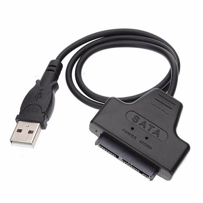USB2.0 USB 2 0 для Micro SATA 7 + 9 16P 1 8 &quotSSD жесткий диск hdd адаптер кабель 50 см usb micro sata
