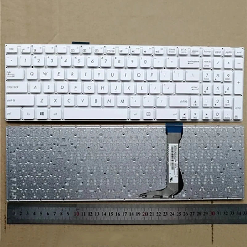 New US laptop keyboard for ASUS E502 E502MA E502SA E502S E502M black/white English | Компьютеры и офис
