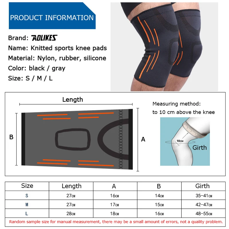 2 шт. компрессионный бандаж для суставов при артрите и травмах|knee protector|knee bracesleeve