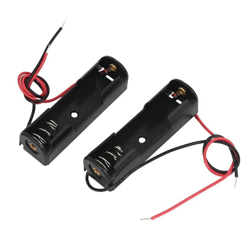 1 шт. односторонний держатель для батареек АА 5 в длина 15 см |