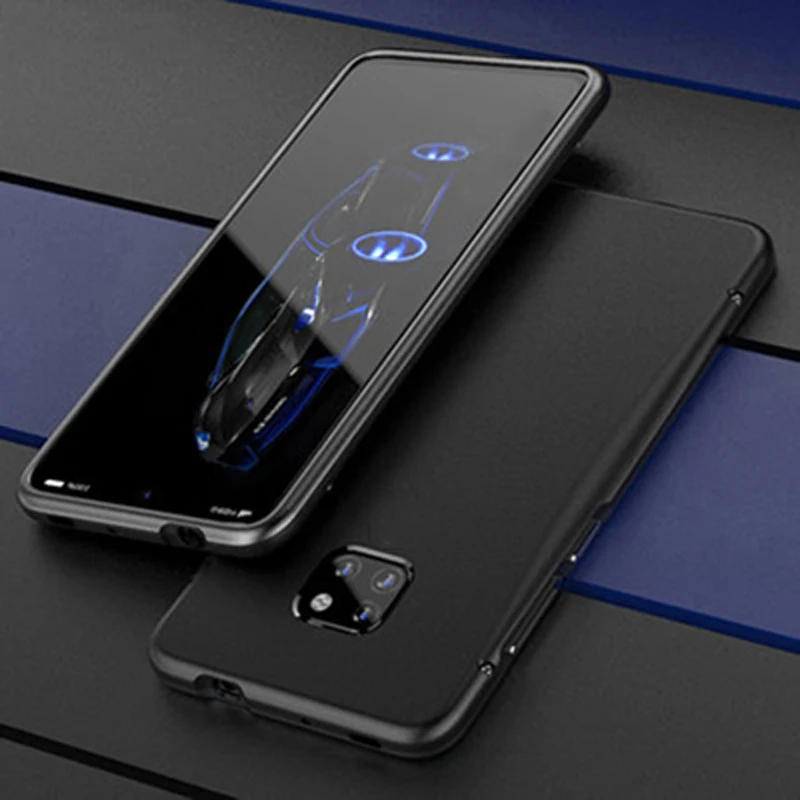 Чехол s для huawei mate 20 Pro, чехол, жесткая задняя крышка, металлический бампер, деловой чехол, чехол для телефона huawei mate 20Pro, металлический корпус